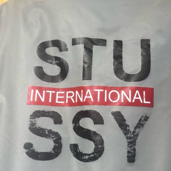 Vintage Y2K Stussy International Bomber Jacket Men’s Medium - Picture 10 of 12
